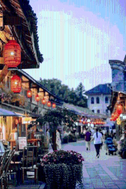 雪落土家寨 美景如画